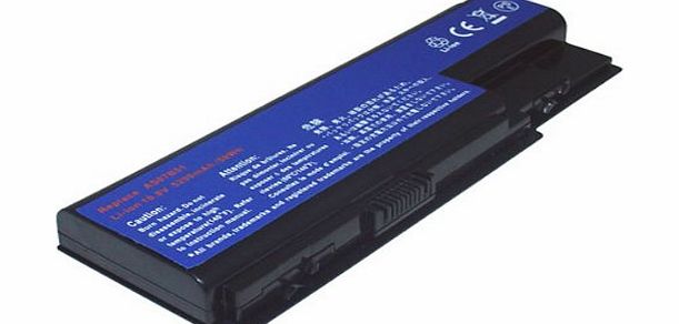 PowerSmart [48Wh, 4400mAh,10.8Volt] Replacement Laptop/Notebook/Computer Battery for UK PACKARD BELL EasyNote LJ61, EasyNote LJ63, EasyNote LJ65, EasyNote LJ67, EasyNote LJ71, EasyNote LJ73, EasyNote